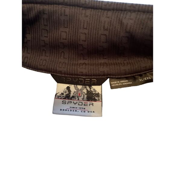 Spyder Mens Gray Black Foremost Full Zip Heavyweight Core Knit Jacket Size XL - Picture 11 of 14